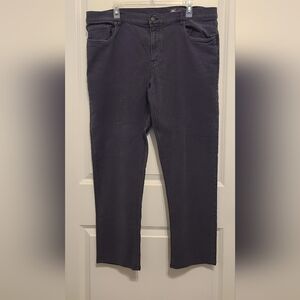 Faherty Men's Dark Gray Straight-Leg Knit  Jeans